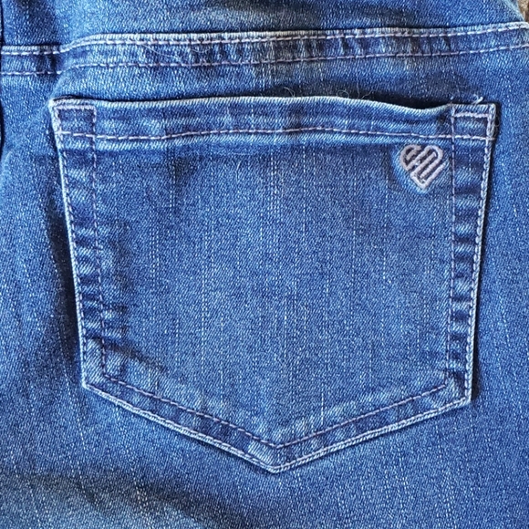 NWOT Justice foiled front jeans - Picture 4 of 6